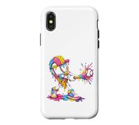 Carcasa para iPhone X/XS Baseball Drip Ice Cream Apparel Youth Drip Baseball Boys Kid