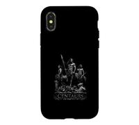 Carcasa para iPhone X/XS Batalla Griega Antigua CENTAURS Guerrero Mito Leyenda
