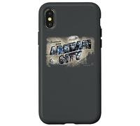Carcasa para iPhone X/XS Batman: Arkham City Greetings from Arkham
