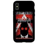 Carcasa para iPhone X/XS Batman: Arkham City Obey Order Poster