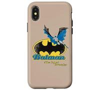 Carcasa para iPhone X/XS Batman Caped Crusader Retro