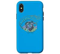 Carcasa para iPhone X/XS Batman Catwoman Meow