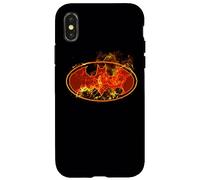 Carcasa para iPhone X/XS Batman Flames Logo