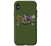 Carcasa para iPhone X/XS Batman King of Crazy