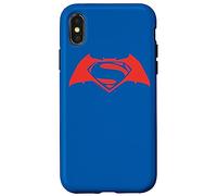 Carcasa para iPhone X/XS Batman v Superman Simple Red Logo
