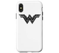 Carcasa para iPhone X/XS Batman v Superman Wonder Woman Folded and Distressed