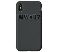 Carcasa para iPhone X/XS Batman WWBD Mask