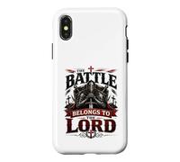 Carcasa para iPhone X/XS Battle Belongs To The Lord Christian Warrior Armor of God