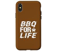 Carcasa para iPhone X/XS BBQ Lover For Life Grill Entusiasta Pasión