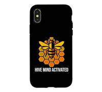 Carcasa para iPhone X/XS Beekeeper Apiary Honeycomb Hive Mind Activated