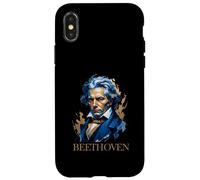 Carcasa para iPhone X/XS Beethoven Symphony Music Lover for Classical Fans