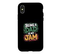 Carcasa para iPhone X/XS Being A Dad Is My Jam