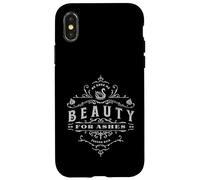 Carcasa para iPhone X/XS Belleza para Cenizas Blancas - Escritura de fe Cristiana