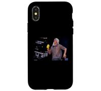 Carcasa para iPhone X/XS Bez of Happy Mondays Live por Andy Willsher
