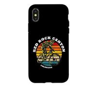Carcasa para iPhone X/XS Bicicleta de montaña MTB Red Rock Canyon Colorado Mountain Biking
