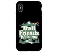 Carcasa para iPhone X/XS Bienvenidos a Trail Friends