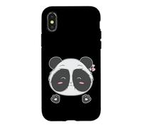 Carcasa para iPhone X/XS Big Panda Lady está Enamorada
