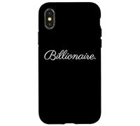 Carcasa para iPhone X/XS Billionaire Meme Rich Successful Entrepreneur Billionaires