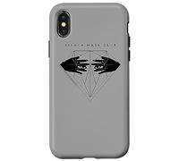 Carcasa para iPhone X/XS Birds of Prey Black Mask Club Logo