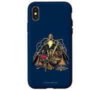 Carcasa para iPhone X/XS Black Adam and The Justice Society In Action