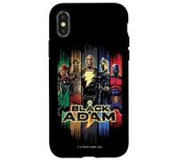 Carcasa para iPhone X/XS Black Adam, Cyclone, Hawkman, Dr. Fate, and Atom Smasher