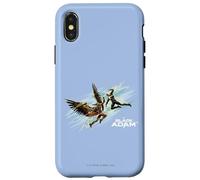 Carcasa para iPhone X/XS Black Adam Versus Hawkman