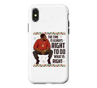 Carcasa para iPhone X/XS Black History King Dad Hombres Mujeres Niños Niños Niñas