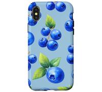 Carcasa para iPhone X/XS Blueberry Fruit