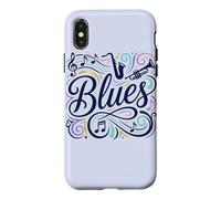 Carcasa para iPhone X/XS Blues Diseño Musical
