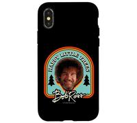 Carcasa para iPhone X/XS Bob Ross Little Trees Badge
