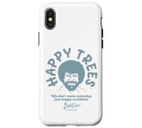 Carcasa para iPhone X/XS Bob Ross We Don't Make Mistakes