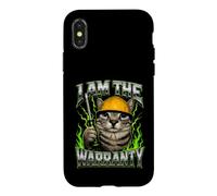 Carcasa para iPhone X/XS Bootleg Meme Soy La Garantía Mecánico Amante del Coche