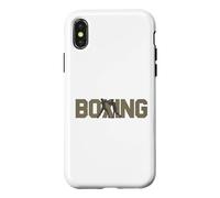 Carcasa para iPhone X/XS Boxeo Idea de Regalo Sparring Partner Gift Fun Boxer