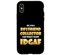 Carcasa para iPhone X/XS Boy Friend Collector Funny Dating Costume from Girl Friends
