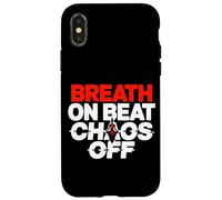 Carcasa para iPhone X/XS Breath ON Beat Chaos Off