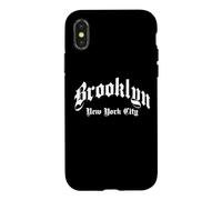 Carcasa para iPhone X/XS Brooklyn - New York City - Old School/Gothic - Classic