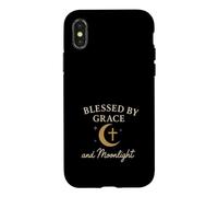 Carcasa para iPhone X/XS Bruja Cristiana Mística Mamá Espiritual Fe Holística