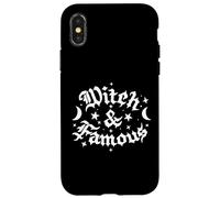 Carcasa para iPhone X/XS Bruja y Famosa Broma de Hechizo de Magia gótica Divertida