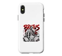 Carcasa para iPhone X/XS Bruto Julio César Historia Romana IDUS de Marzo