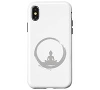 Carcasa para iPhone X/XS Buda Zen Yoga Yogi Japonés Budismo Espiritualmente Regalo