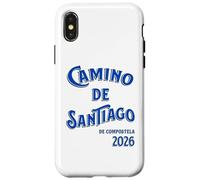 Carcasa para iPhone X/XS Buen Camino de Santiago de Compostela 2026 Camino de Santiago Senderismo