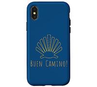 Carcasa para iPhone X/XS Buen Camino de Santiago Peregrinos en el Camino de Santiago Regalo