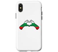 Carcasa para iPhone X/XS Bulgaria Flag Bulgarian Heart