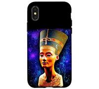 Carcasa para iPhone X/XS Busto de Estatua egipcia de la Reina Nefertiti