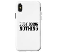 Carcasa para iPhone X/XS Busy Doing Nothing
