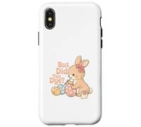 Carcasa para iPhone X/XS But Did You Dye - Huevos de Pascua para Caza de Huevos de tintura