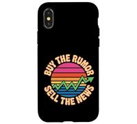 Carcasa para iPhone X/XS Buy The Rumor Sell The News Crypto Trading Strategy -