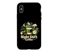 Carcasa para iPhone X/XS Café Night Shift