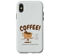 Carcasa para iPhone X/XS ¡Café Vintage! Apoya a tu Distribuidor de café Local Barista