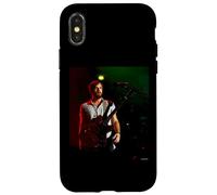 Carcasa para iPhone X/XS Caleb Followill Kings of Leon Cantante En Vivo por Andy Willsher